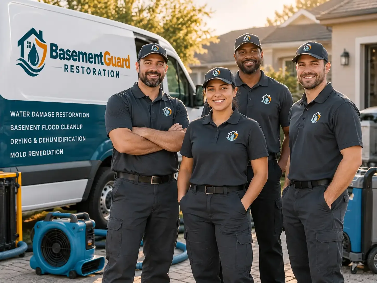 Basement Water Damage Restoration company in Hall Summit, LA